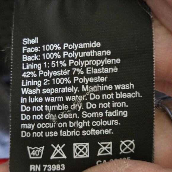 Helly Hanson Crew Jacket Dark Gray Full Zip Pockets Outdoor Size L - Picture 9 of 10